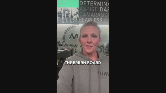 The Brrrn Board for Skiing. A skier explain how the Brrrn Board has made her more durable on the ski slopes.