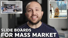 Load and play video in Gallery viewer, Slide Boards for Athletes. Jimmy T. Martin describes why lateral training using the Brrrn Board can be helpful for athletes.
