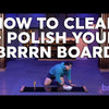 Tutorial Video - How to Clean and Polish Your Slide Board with Jimmy T. Martin.